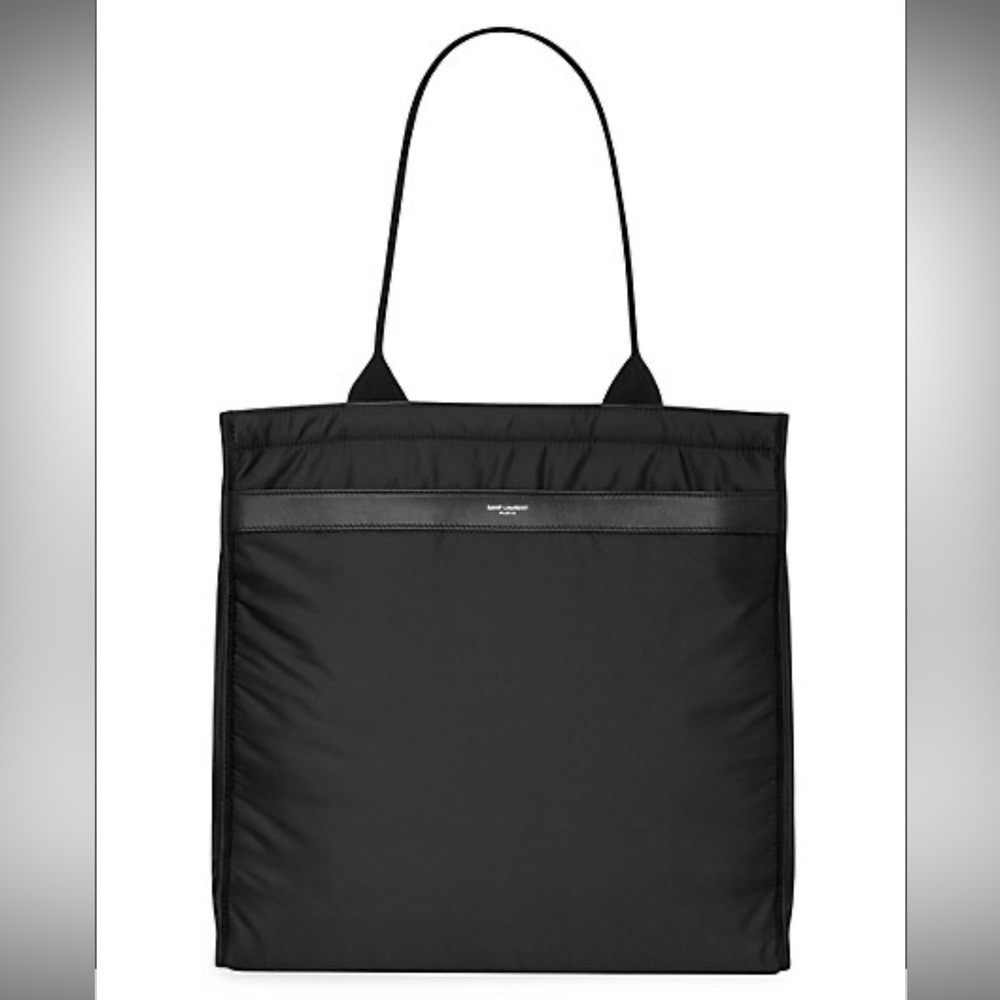 Saint Laurent City Tote Bag in Econyl Regenerated Nylon